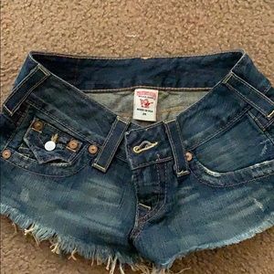 True religion shorts